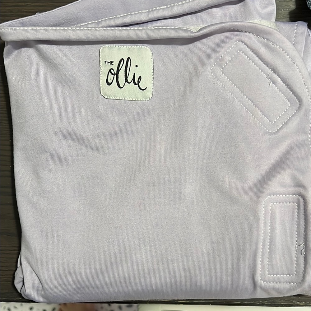 The Ollie Lavender Swaddle Blanket